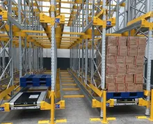 Automatische Verriegelungslade für Shuttle-Lagersystem