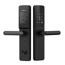 Gestione remota Raccolta affitti Codice temporaneo Ttlock Ingresso senza chiave Appartamento Hotel Serratura intelligente per porta