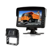 7 Inch 3CH Camera Hỗ Trợ Lùi Gương Chiếu Hậu Ngược