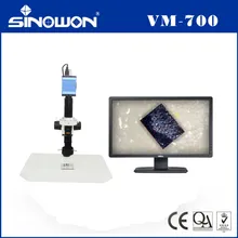 Microscope vidéo numérique de mesure pour l'inspection textile