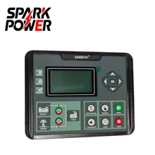 DC52D โมดูลควบคุมเครื่องกำเนิดไฟฟ้า, 3.5 หน้าจอ LCD ขนาดนิ้ว, RS485 พอร์ต USB, การตรวจสอบพารามิเตอร์เครื่องยนต์, การป้องกันการทำงานเกินความเร็วและความร้อนเกินสำหรับชุดเครื่องกำเนิดไฟฟ้า