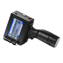 Máquina de codificación de impresión con impresora de chorro de tinta manual