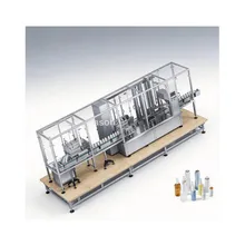 Sistema automatico ad alta velocità per il riempimento e la tappatura di liquidi