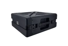 Estuche de vuelo protector para servidor en rack de plástico duro 4u, estuche de rack impermeable