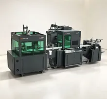 Machine de fabrication de boîte rigide de luxe en carton semi-automatique