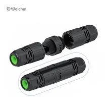 IP67 Impermeabile RJ45 Connettore a spina per montaggio su pannello RJ45 Cavo di rete RJ45 Maschio Cat5 Connettore