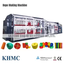 Hoge Kwaliteit 4 Strengen HDPE Plastic Touw Machine 3-10mm Touw Draaien Machine