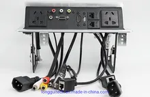 Socket da scrivania pneumatico multi funzione lungo modello