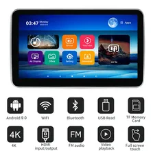 10.1-Inch หน้าจอสัมผัสนำทางในรถยนต์ Android ขนาด Single DIN พร้อม 360° การหมุน โรงงานตรง OEM/ODM