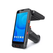 PDA Android 10 di fabbrica 5.5-Inch Lettore RFID UHF per la scansione dell'inventario con ampio schermo e batteria da 7200 mAh PDA Android 10 di fabbrica 5.5-Inch Lettore RFID UHF per la scansione dell'inventario con ampio schermo e batteria da 7200 mAh