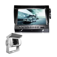 1CH/2CH/3CH Vrachtwagen Achteruitkijkcamera Systeem 9inch Achteruitrijcamera Achteruitkijksysteem