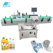Automatische Etikettiermaschine mit elektrischem Gerät einseitige Etikettiermaschine