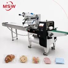 Embalaje inteligente simplificado: máquina automática de envasado horizontal tipo flow-pack