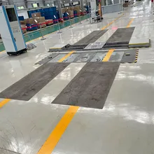 Linea di test per auto su strade accidentate personalizzate