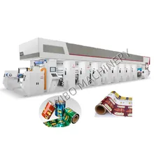 Máquina de Impressão Rotogravura Controlada por Computador Máquina de Impressão Flexível para Filme