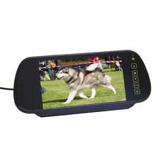 DC12-24V 7 Monitor de Espejo Retrovisor Ahd de 7 Pulgadas para RV