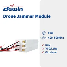 400-500MHz 60W 干渉モジュールブロッカー信号発生器対FPVシステム