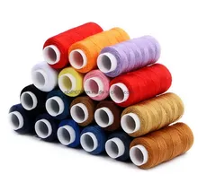 Voeg toe aan Comparesharecustom Huishoudelijke Mini Kleurrijke Spoel Polyester Naaigaren voor Kleding
