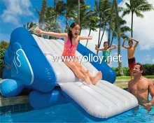 Tobogán inflable de caída libre para piscina