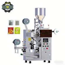 Automatische Teebeutelverpackungsmaschine PLC-Komponenten mit Innen- und Außenbeuteln Innenbeutel Filterpapierverpackungsmaschine
