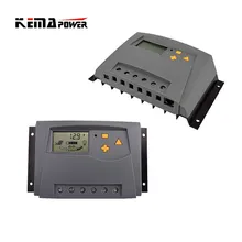 HS 80AMP LCD-Display Solarstromregler mit Uhrfunktion