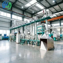 Automatisierte Reismühle mit hochleistungsfähigen Verarbeitungskapazitäten