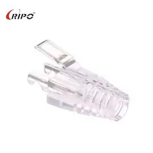 CAT6 RJ45 Accessorio con gommino 8p8c Stivale modulare per networking e cablaggio