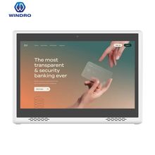 デスクトップ L タイプ デジタルサイネージ 10.1 インチ 静電容量式タッチスクリーン Rk3568 Android POS タブレットPC RJ45