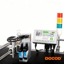 Impressora jato de tinta automática de alta velocidade para codificação em lote simplificada