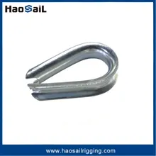G411 Amerikaanse type lichte draad touw thimble rigging fitting hardware
