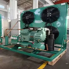 Unità di refrigerazione a vite con funzionamento stabile, attrezzatura per rack di compressori a vite in parallelo