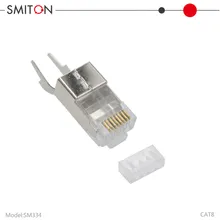 FTP Rg45 Cat8 Modularstecker Cat8 Metall RJ45 Anschluss