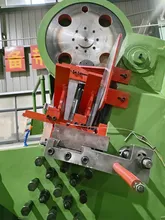 高精度ねじ切り機 長い鉄筋ねじ転造機 ボルト成形機