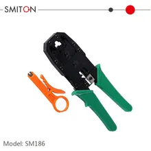 كابل شبكة الهاتف 4p 6p 8p أداة الضغط لـ RJ45 Rj12 Rj11 القابس النمطي