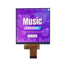 Quadratisches 4 Zoll IPS LCD Bildschirm 720X720 Hohe Auflösung Mipi Schnittstelle St7703 Treiber TFT LCD Modul 3.95 Zoll quadratisches LCD Display