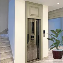Conjunto completo de ascensor de pasajeros llave en mano que incluye diseño, producción, instalación y servicio de puesta en marcha