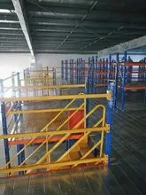 ระบบชั้นวางเหล็ก mezzanine ที่แข็งแรงเพื่อการใช้พื้นที่สูงสุด