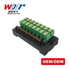 การเดินสายที่ปลอดภัยและง่าย: 16-Pin โมดูลบล็อกเทอร์มินัลแบบยุโรปสำหรับตัวควบคุม PLC ของ Panasonic