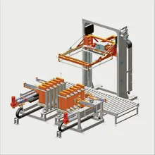 Máquina de Estribado Totalmente Automática Máquina de Estribado en Línea para Componentes de Paneles Solares