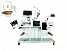 Sistema de impresora de inyección de tinta automática de tarjetas y etiquetas de doble cara