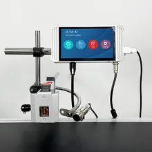 Imprimante à jet d'encre thermique Tij 5 avec écran de pouces, imprimante à jet d'encre en ligne, imprimante à jet d'encre continue, machine de codage à jet d'encre pour date