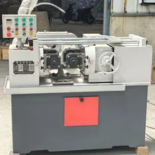 丸棒ねじ加工用油圧ねじ転造機
