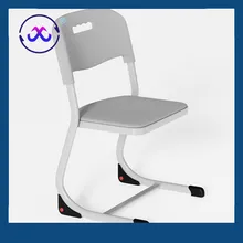 学生用の耐久性のあるスタッカブルラボスツール - 2-Leg デザイン