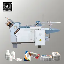 Máquina de plegado de papel multifuncional con función de conteo por lotes