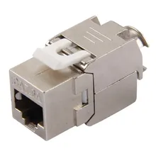 เทเลแม็กซ์ เอฟทีพี คีย์สโตน แจ็ค เอสทีพี CAT6 CAT6A โมดูลเครือข่ายที่มีการป้องกัน RJ45