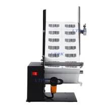 Automatischer Etikettenspender Automatische Etikettentrennmaschine Digitale Steuerung 4 Zoll Abziehbare Etikettenstreifmaschine
