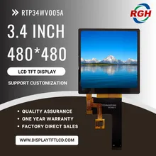 Высокое разрешение 3.4-Inch емкостный сенсорный TFT LCD экранный модуль