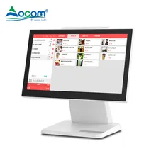 Hệ thống POS thông minh màn hình cảm ứng kép để bàn 17 inch