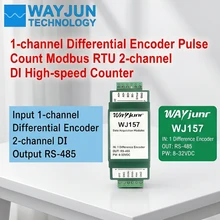 Zet differentiële encoder om naar standaard Modbus RTU protocol encoder 5V differentieel signaalinvoer direct