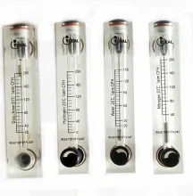 Rotameter Durchflussmesser mit integriertem Durchflussventil